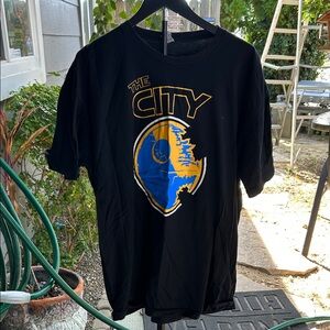 Golden State Warriors The City Star Wars Death Star T-Shirt - men’s xxl